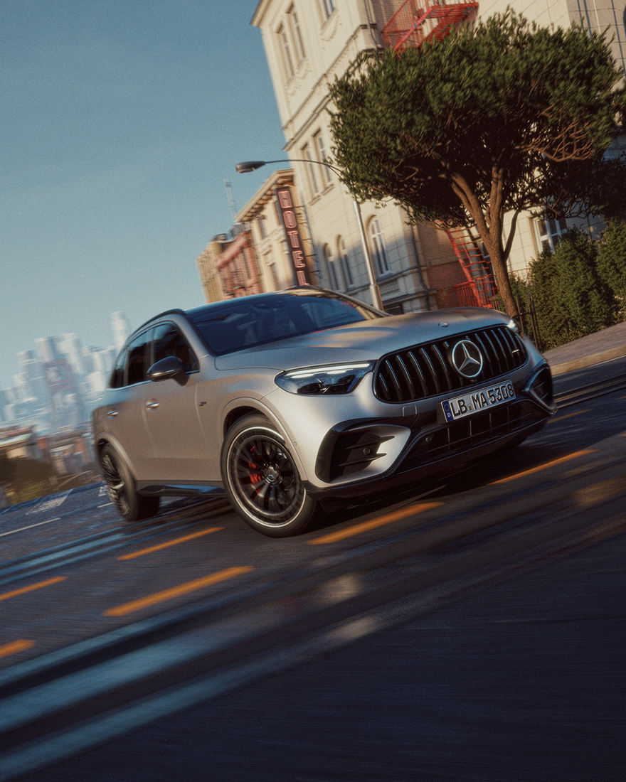 The all-new Mercedes-AMG GLC SUV.