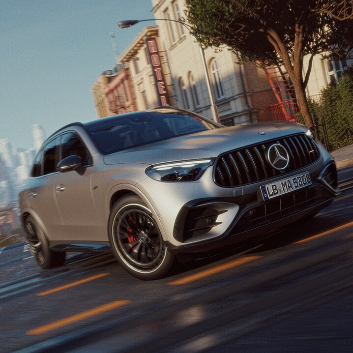 The all-new Mercedes-AMG GLC SUV.